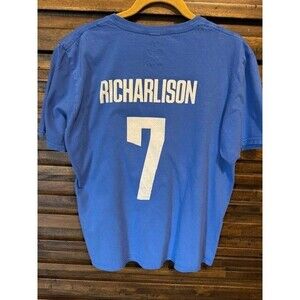 Everton 1878 Richarlison # 7 Soccer Football T Shirt Nil Satis Nisi‎ Optimum LRG